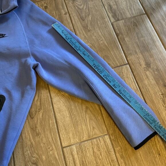 Nike Sportswear Tech Fleece Windrunner Full-Zip Hoodie Polar Blue Size 2XL - Picture 6 of 8
